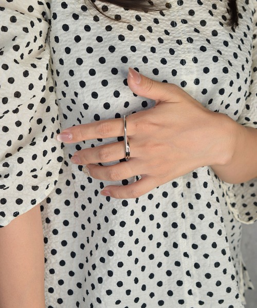 BROTHERHOOD(ブラザーフッド)の「【earyear】Bridge Duo Double Finger Ring(リング・レディース・ゴールド・FREE)」の13枚目の写真