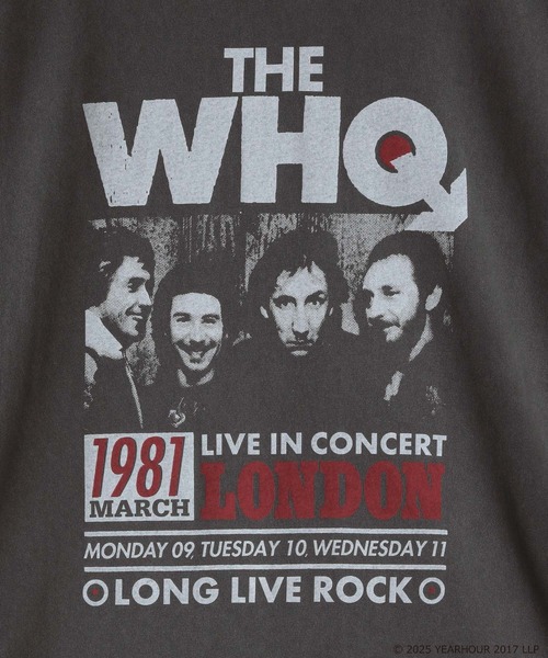 LOWRYS FARM(ローリーズファーム)の「【LFM(U)】UK ROCKTSS(Tシャツ/カットソー・メンズ・チャコールグレー/オフホワイト/ホワイト×グレー・FREE)」の15枚目の写真