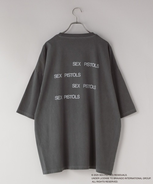 LOWRYS FARM(ローリーズファーム)の「【LFM(U)】UK ROCKTSS(Tシャツ/カットソー・メンズ・チャコールグレー/オフホワイト/ホワイト×グレー・FREE)」の18枚目の写真