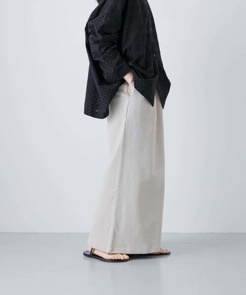 ドライコットンストレートスカート（スカート）｜かぐれ（カグレ）の