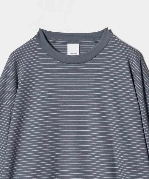 Product Twelve（プロダクトトゥエルブ）の「＜Product Twelve＞ S140  TEE/ロングスリーブTシャツ（Tシャツ/カットソー・メンズ・グレー系・2/1）」の3枚目の写真