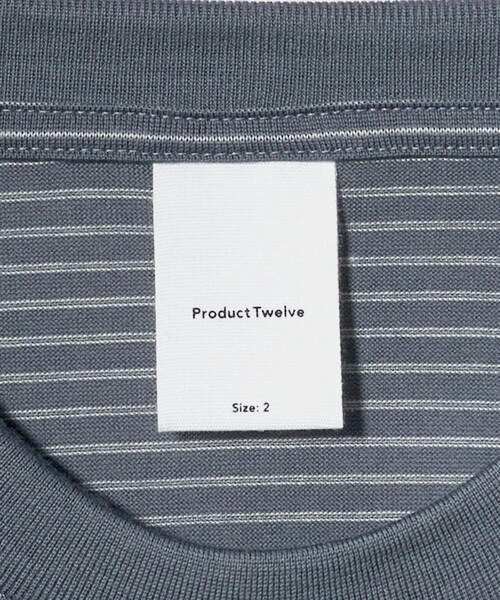 Product Twelve（プロダクトトゥエルブ）の「＜Product Twelve＞ S140  TEE/ロングスリーブTシャツ（Tシャツ/カットソー・メンズ・グレー系・2/1）」の7枚目の写真