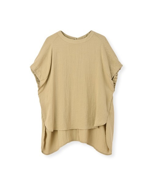 marjour（マージュール）の「LINEN BLEND TOPS（Tシャツ/カットソー・レディース・ブラック/ベージュ・M）」の18枚目の写真