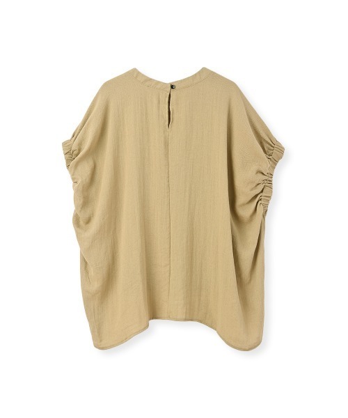 marjour（マージュール）の「LINEN BLEND TOPS（Tシャツ/カットソー・レディース・ブラック/ベージュ・M）」の19枚目の写真