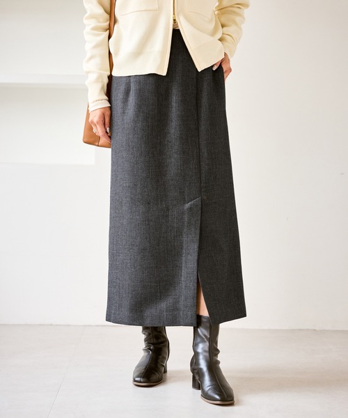 セール】スリートーンツイードスカート/セットアップ対応（スカート