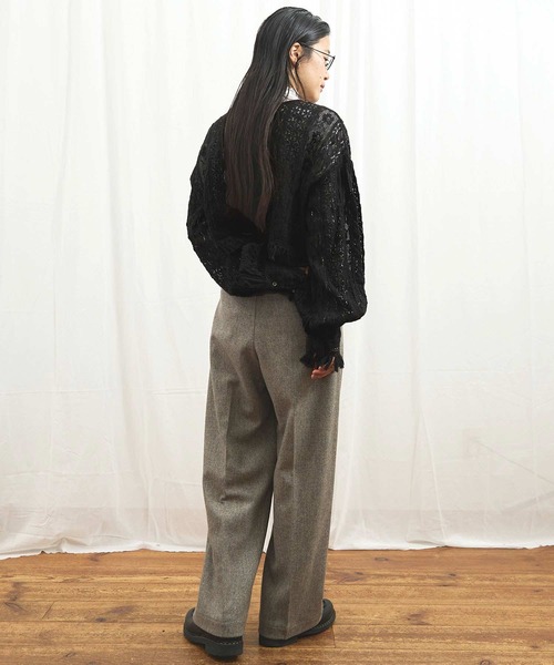 fig London(フィグロンドン)の「_Carol bolero(シャツ/ブラウス・レディース・ブラック/アイボリー・FREE)」の16枚目の写真