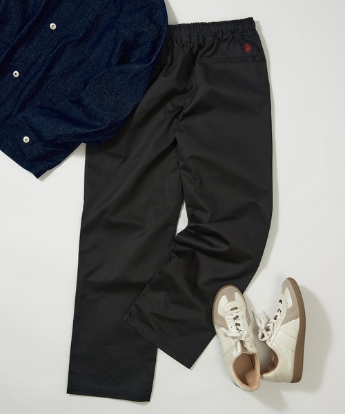 U.S. POLO ASSN.（ユーエスポロアッスン）の「【U.S. POLO ASSN.】90's ヘビーツイルインダストリアルワークパンツ　セットアップジャケット展開あり（チノパンツ・メンズ・ブラック/ベージュ/ネイビー・S/M/L/XL）」の7枚目の写真