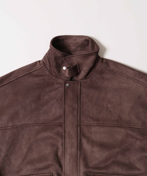 PHILLY(フィリー)の「リボンポケットスウェードタッチジャケット(ブルゾン・レディース・ブラウン/ダークブラウン・FREE)」の21枚目の写真