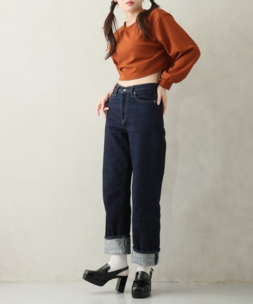 DEMETER(デメテル)の「厚底 プラットフォーム スリングバック ローファーパンプス(パンプス・レディース・ダークブラウン/ブラック・M/S/L)」の9枚目の写真