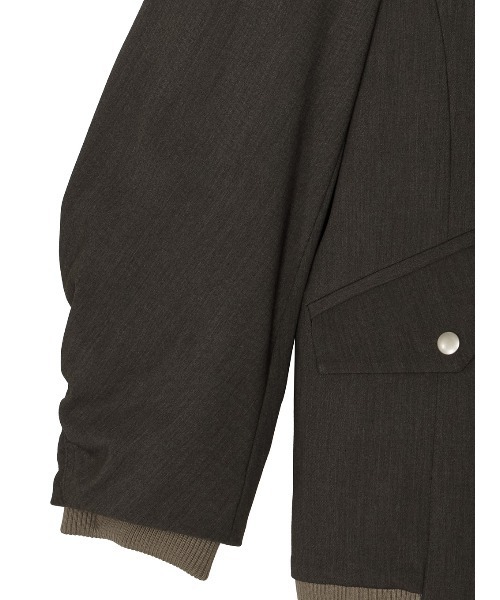 MILITARY DOCKING COLLARLESS JACKET（ミリタリージャケット）｜Ameri