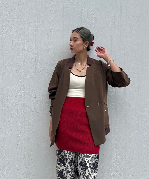 MILITARY DOCKING COLLARLESS JACKET（ミリタリージャケット）｜Ameri