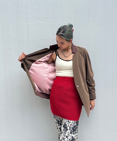 MILITARY DOCKING COLLARLESS JACKET（ミリタリージャケット）｜Ameri