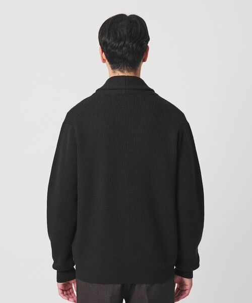 BEAUTY&YOUTH UNITED ARROWS（ビューティーアンドユースユナイテッドアローズ）の「【WEB限定 WARDROBE SMART】ウォッシャブル ショールカラー カーディガン（カーディガン/ボレロ・メンズ・ダークグレー/ライトグレー/ブラック・XL/S/M/L）」の20枚目の写真