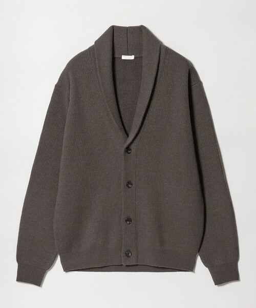 BEAUTY&YOUTH UNITED ARROWS（ビューティーアンドユースユナイテッドアローズ）の「【WEB限定 WARDROBE SMART】ウォッシャブル ショールカラー カーディガン（カーディガン/ボレロ・メンズ・ダークグレー/ライトグレー/ブラック・XL/S/M/L）」の21枚目の写真