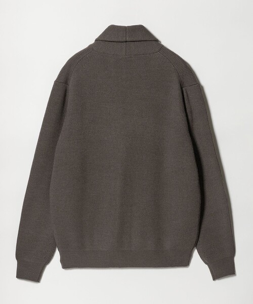BEAUTY&YOUTH UNITED ARROWS（ビューティーアンドユースユナイテッドアローズ）の「【WEB限定 WARDROBE SMART】ウォッシャブル ショールカラー カーディガン（カーディガン/ボレロ・メンズ・ダークグレー/ライトグレー/ブラック・XL/S/M/L）」の22枚目の写真