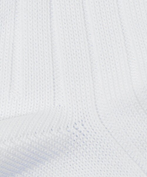 BEAUTY&YOUTH UNITED ARROWS(ビューティーアンドユースユナイテッドアローズ)の「シルケット リブ レギュラー ソックス(ソックス/靴下・メンズ・ダークブラウン/ホワイト/ブラック/その他1・FREE)」の5枚目の写真