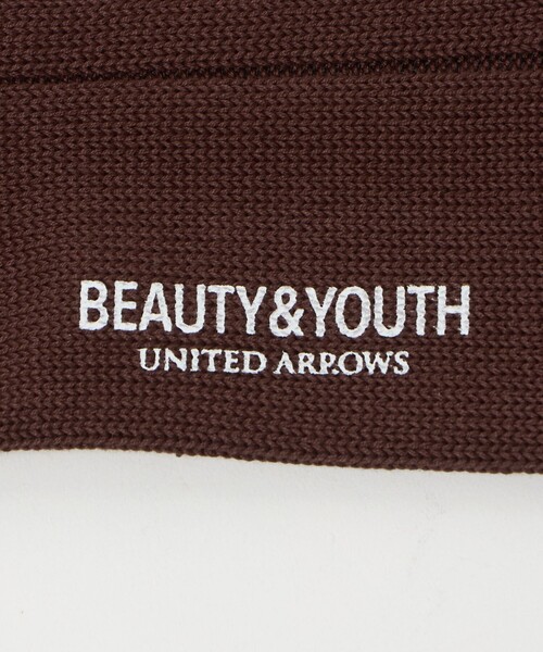 BEAUTY&YOUTH UNITED ARROWS(ビューティーアンドユースユナイテッドアローズ)の「シルケット リブ レギュラー ソックス(ソックス/靴下・メンズ・ダークブラウン/ホワイト/ブラック/その他1・FREE)」の12枚目の写真