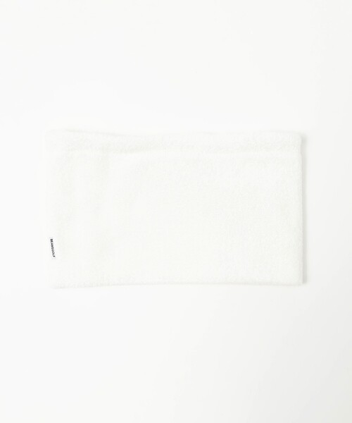 BEAMS GOLF（ビームスゴルフ）の「PURPLE LABEL / パイル ネックウォーマー（ネックウォーマー/スヌード・メンズ・ネイビー/レッド系その他7/ホワイト・ONE SIZE）」の9枚目の写真