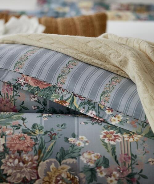 ラルフローレン　布団カバー　クィーンサイズ RLHome オーガニック綿掛布団カバー クイーン/キング Tattersall