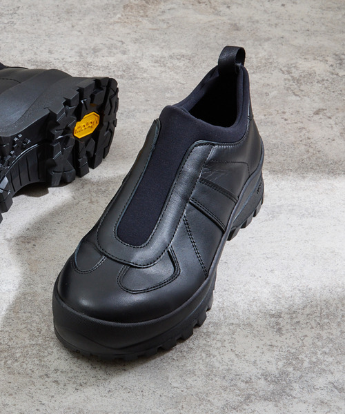 PADRONE パドローネ / GERMAN TRAINER SLIP-ON with 884C Vibram 