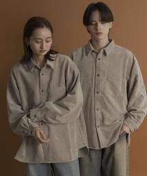 SENSE OF PLACE by URBAN RESEARCH | ウォッシュドコーデュロイロングスリーブシャツ(シャツ/ブラウス)