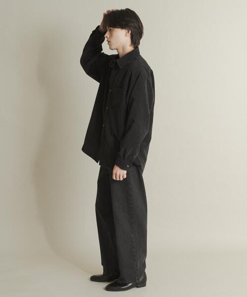 セール】ウォッシュドコーデュロイロングスリーブシャツ（シャツ