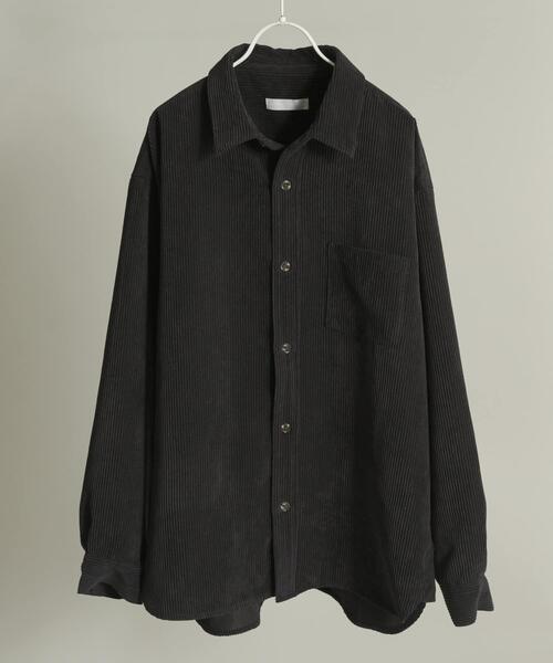 セール】『ユニセックス』ウォッシュドコーデュロイロングスリーブ