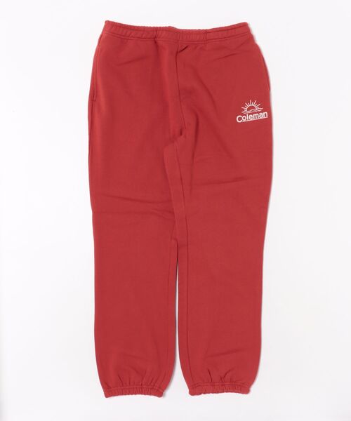 COLEMAN(コールマン)の「《Coleman》sunshine logo vintage back brushed pants(スウェットパンツ・メンズ・レッド/ブラウン/ベージュ/ブラック・X-LARGE/LARGE)」の4枚目の写真