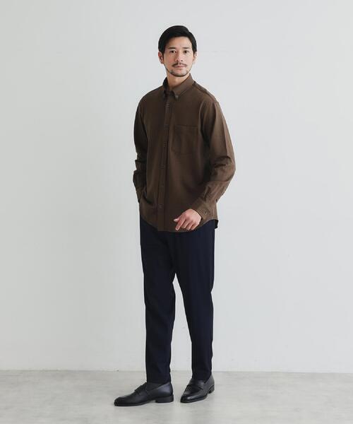 TAKEO KIKUCHI(タケオキクチ)の「サイドゴアウエスト スリム スラックス(スラックス・メンズ・オリーブ/ネイビー・03/04/02)」の22枚目の写真