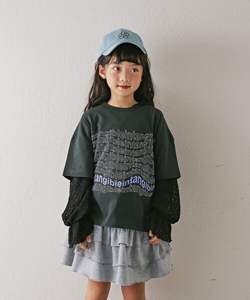 CIAOPANIC TYPY（チャオパニックティピー）の「【KIDS】アソート柄刺繍コーデュロイキャップ（ハット・キッズ・キャメル/ネイビー/サックスブルー・ONE SIZE）」の22枚目の写真