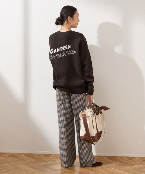 St.Johns 3rd club(セントジョンズサードクラブ)の「【ST.JOHNS 3RD CLUB】CANTEEN CABLANCA CD:カーディガン(カーディガン/ボレロ・レディース・ブラウン・FREE)」の5枚目の写真