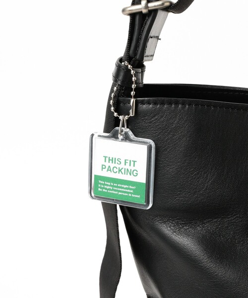 PACKING（パッキング）の「【別注】PACKING / レザー ショルダー バッグ（ショルダーバッグ・メンズ・ブラック・ONE SIZE）」の6枚目の写真