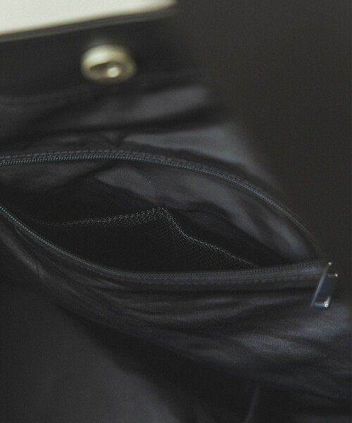 PACKING（パッキング）の「【別注】PACKING / レザー ショルダー バッグ（ショルダーバッグ・メンズ・ブラック・ONE SIZE）」の10枚目の写真