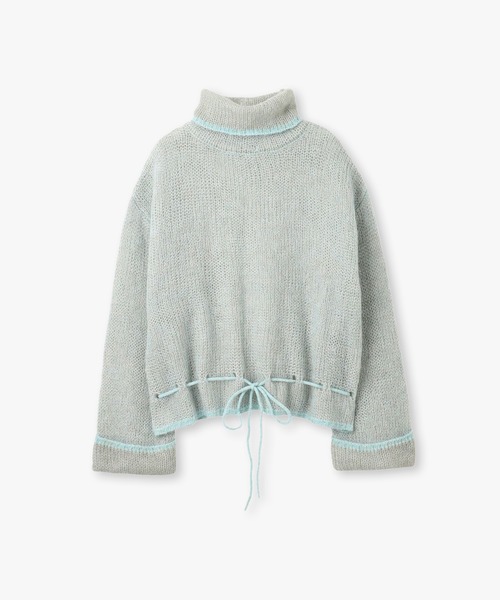 ANNA SUI NYC（アナ スイ エヌ ワイ シー）の「ダブルモヘアタートルニット（ニット/セーター・レディース・ミント/ピンク・FREE）」の11枚目の写真