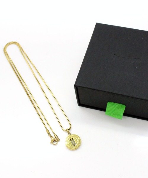 HUF（ハフ）の「トークン ペンダント TOKEN PENDANT（ネックレス・メンズ・ゴールド・O/S）」の4枚目の写真