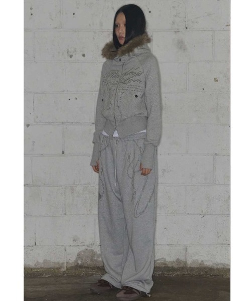 A'GEM/9 × .kom 『FANCY CLUB/ファンシークラブ』 RUTHLESS FUR HOODED