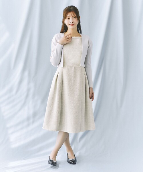 TOCCA(トッカ)の「CASHMERE ボレロ(カーディガン/ボレロ・レディース・ブラック系/アイボリー系/ベージュ系/ピンク系・SMALL/MEDIUM)」の5枚目の写真