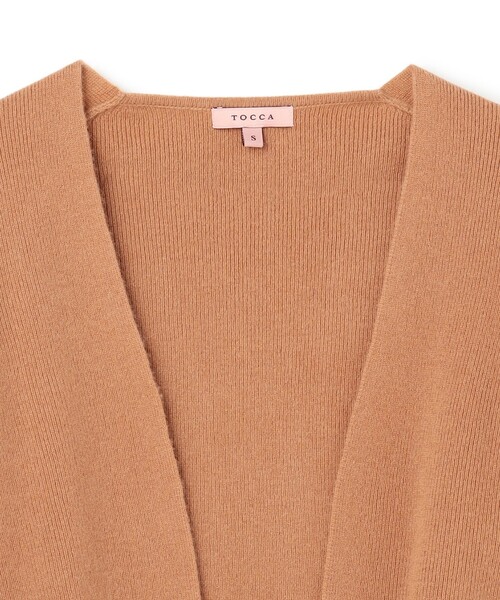 TOCCA(トッカ)の「CASHMERE ボレロ(カーディガン/ボレロ・レディース・ブラック系/アイボリー系/ベージュ系/ピンク系・SMALL/MEDIUM)」の12枚目の写真