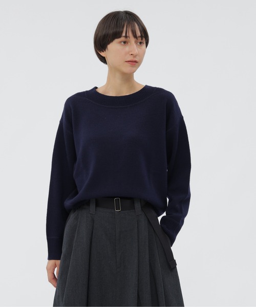 WASHABLE PLAIN WOOL（ニット/セーター）｜MHL.（エムエイチエル）の