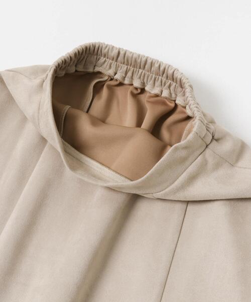 ITEMS URBANRESEARCH（アイテムズ アーバンリサーチ）の「『静電気防止』フェイクスエードタックフレアスカート（スカート・レディース・ブラウン/ブラウン系その他/ベージュ系その他・FREE）」の11枚目の写真