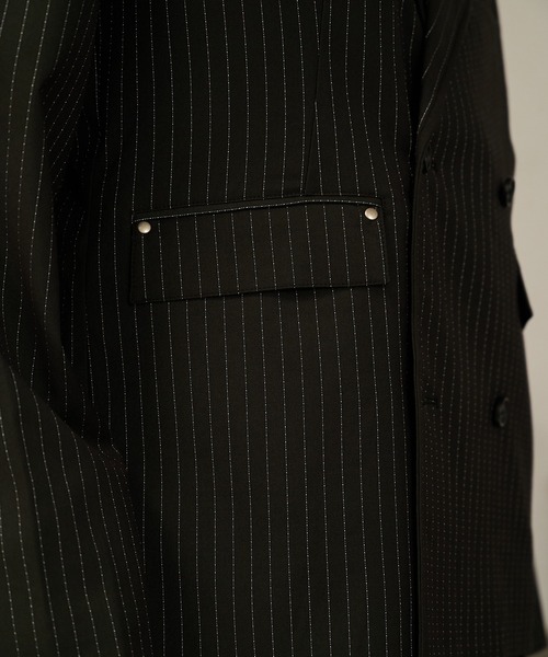 サ*ー様 ebure ダブルブレスト テーラードジャケット 黒 サ*ー様 ebure ダブルブレスト テーラードジャケット 黒