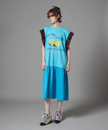 NON TOKYO/ノントーキョー/フリルスリーブワンピース