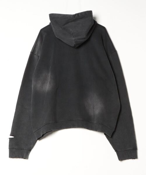 ROYAL FLASH（ロイヤルフラッシュ）の「FAR FROM WHAT/ファー フロム ホワット/far vtg fararchive washed hoodie（パーカー・メンズ・ブラック・2）」の2枚目の写真