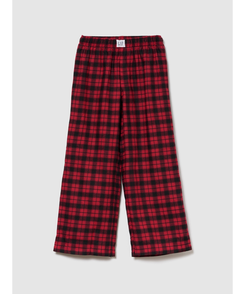 GAP(ギャップ)の「リサイクル フランネル パジャマパンツ (キッズ)(ルームウェア/パジャマ・キッズ・グリーン/ブラック×ホワイト/ブラック×レッド・140cm/150cm/160cm/120cm/130cm)」の3枚目の写真