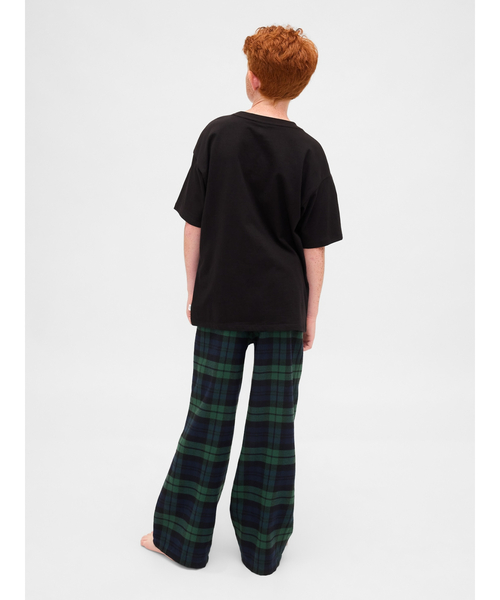 GAP(ギャップ)の「リサイクル フランネル パジャマパンツ (キッズ)(ルームウェア/パジャマ・キッズ・グリーン/ブラック×ホワイト/ブラック×レッド・140cm/150cm/160cm/120cm/130cm)」の5枚目の写真
