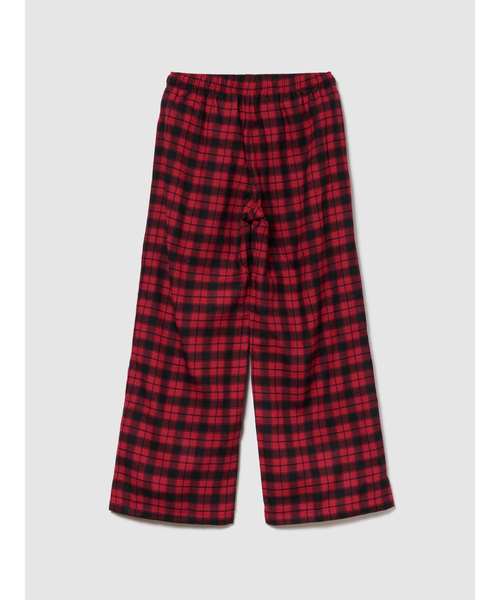 GAP(ギャップ)の「リサイクル フランネル パジャマパンツ (キッズ)(ルームウェア/パジャマ・キッズ・グリーン/ブラック×ホワイト/ブラック×レッド・140cm/150cm/160cm/120cm/130cm)」の7枚目の写真