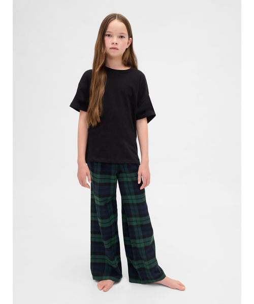 GAP(ギャップ)の「リサイクル フランネル パジャマパンツ (キッズ)(ルームウェア/パジャマ・キッズ・グリーン/ブラック×ホワイト/ブラック×レッド・140cm/150cm/160cm/120cm/130cm)」の9枚目の写真