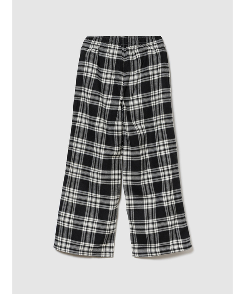 GAP(ギャップ)の「リサイクル フランネル パジャマパンツ (キッズ)(ルームウェア/パジャマ・キッズ・グリーン/ブラック×ホワイト/ブラック×レッド・140cm/150cm/160cm/120cm/130cm)」の2枚目の写真