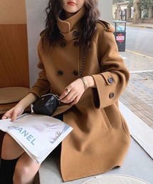 center i（センターアイ）の「ON/OFF使えるスタンドカラーコート（その他アウター）」