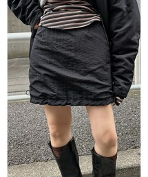 FRENCH TERRY REVERSIBLE SKIRT